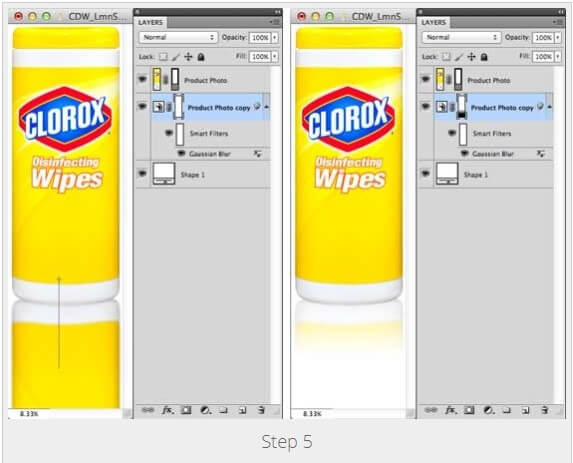 Taper the Reflection