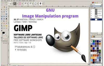 gnu image manipulation program tools