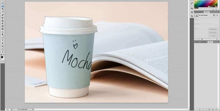 change background color in Photoshop 2